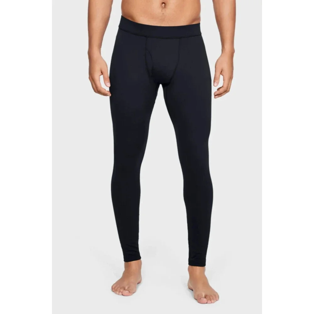 Under Armour Base 2.0 Leggings Men's S Black ColdGear Base Layer Bottom GBO2858